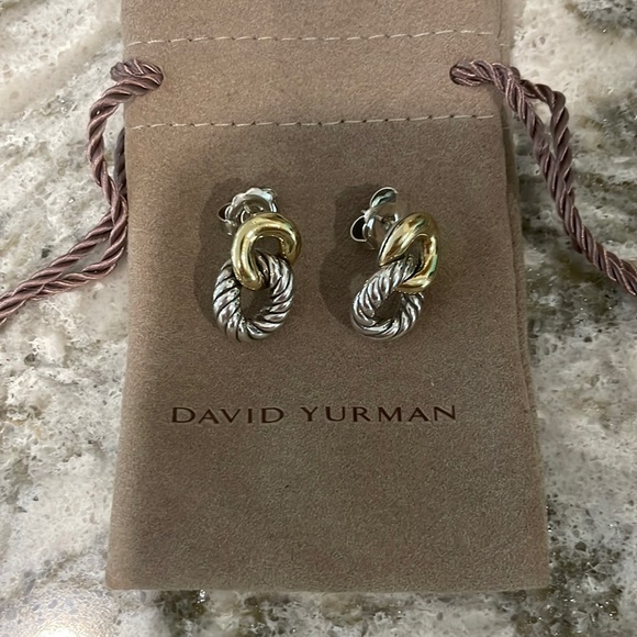 David Yurman Jewelry - Authentic David Yurman Belmont Curb Link Drop Earrings